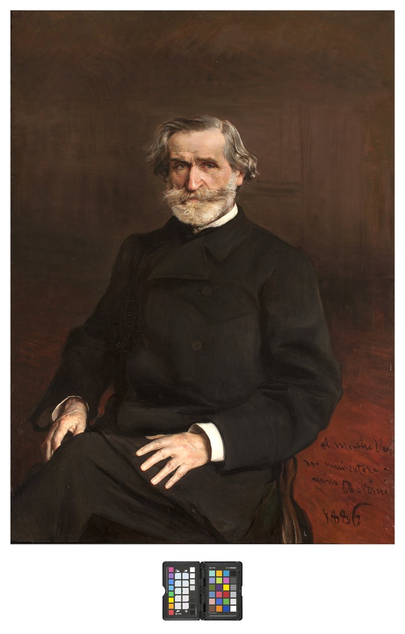 Porträtt av Giuseppe Verdi, 1886 av Giovanni Boldini
