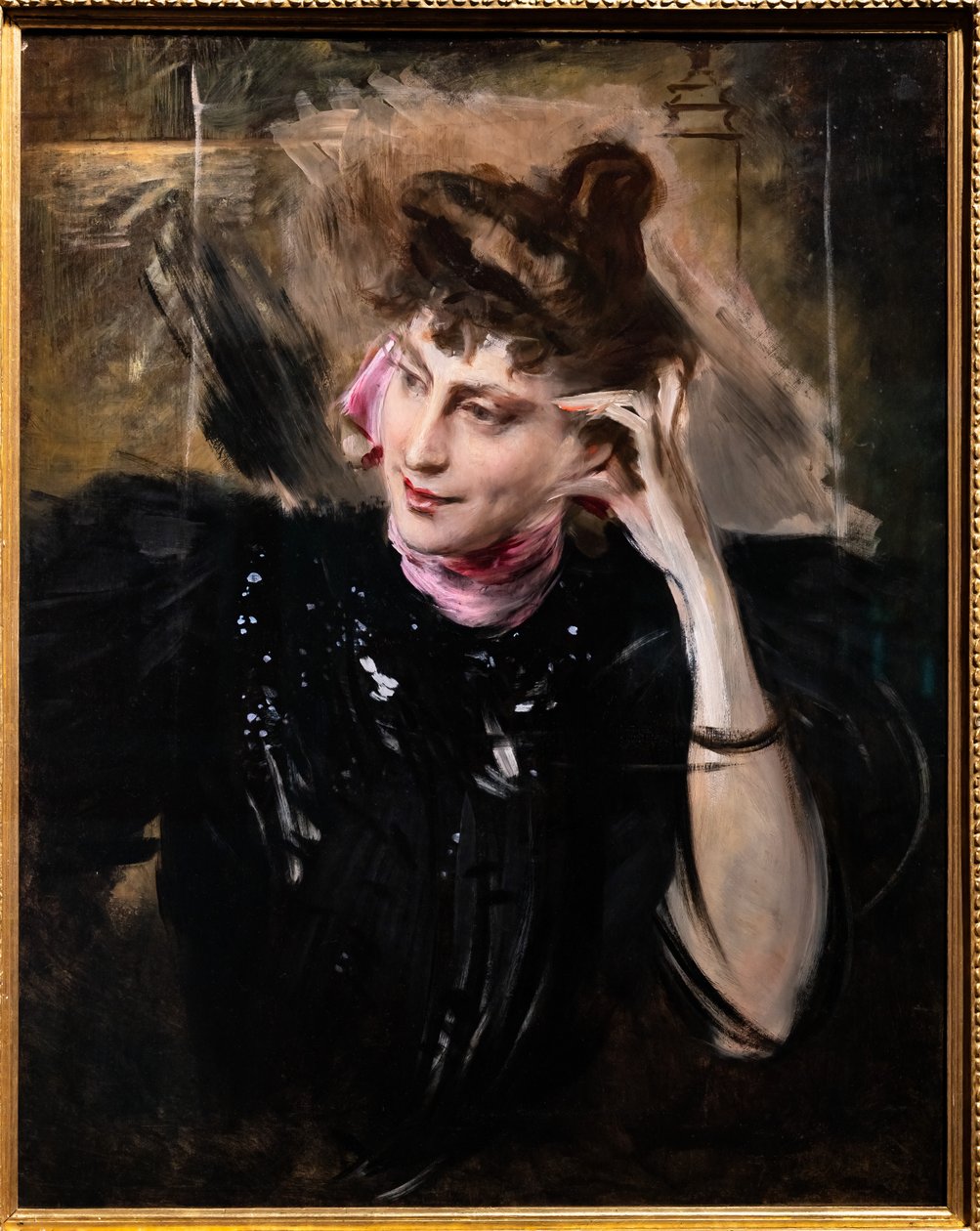 Porträtt av Madame Veil Picard av Giovanni Boldini