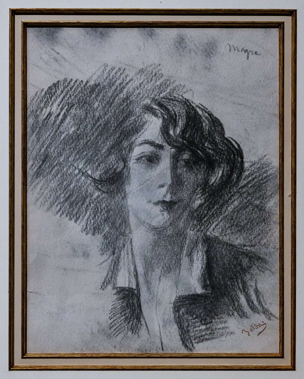 Porträtt av en dam av Giovanni Boldini