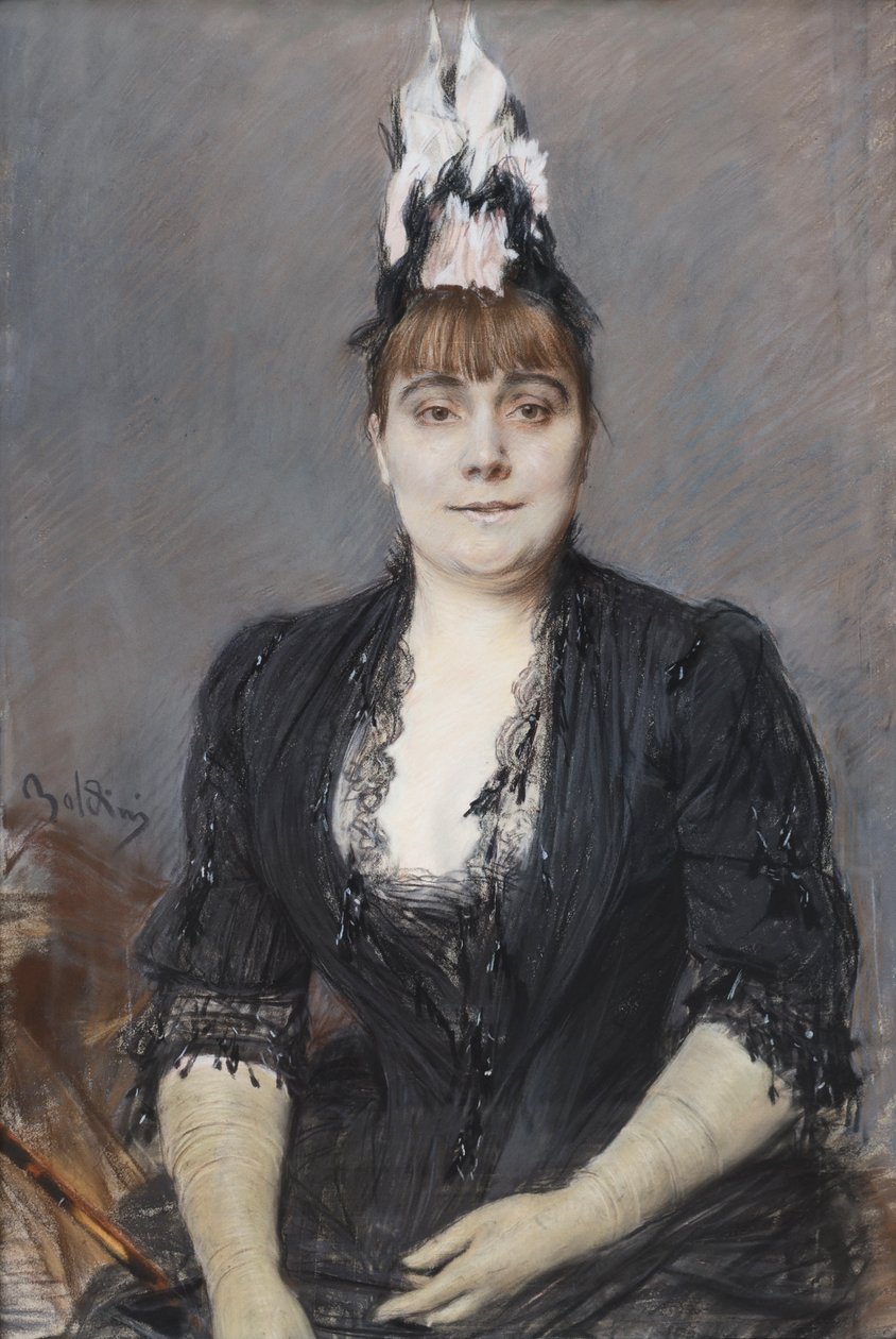 Porträtt av en dam av Giovanni Boldini