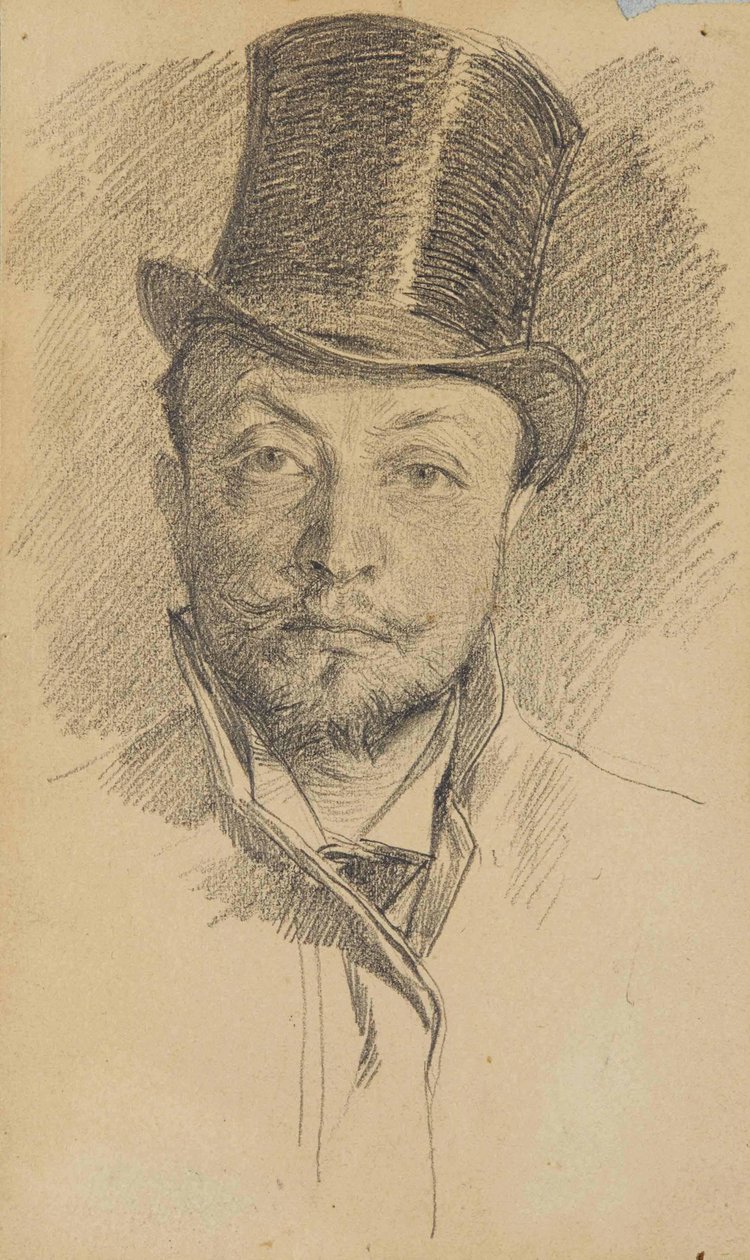 Självporträtt. av Giovanni Boldini
