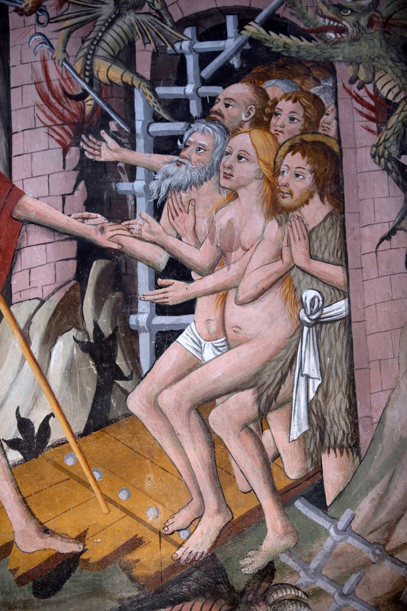 Nedstigning till helvetet, c.1492 av Giovanni Canavesio