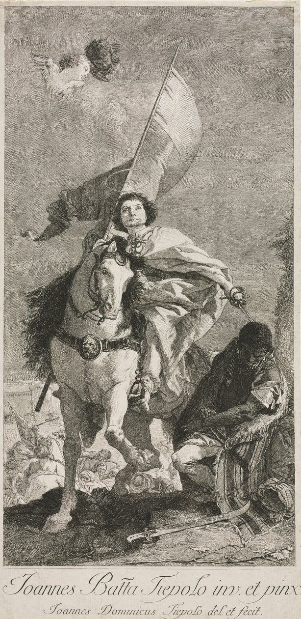 St Jacques. av Giovanni Domenico Tiepolo