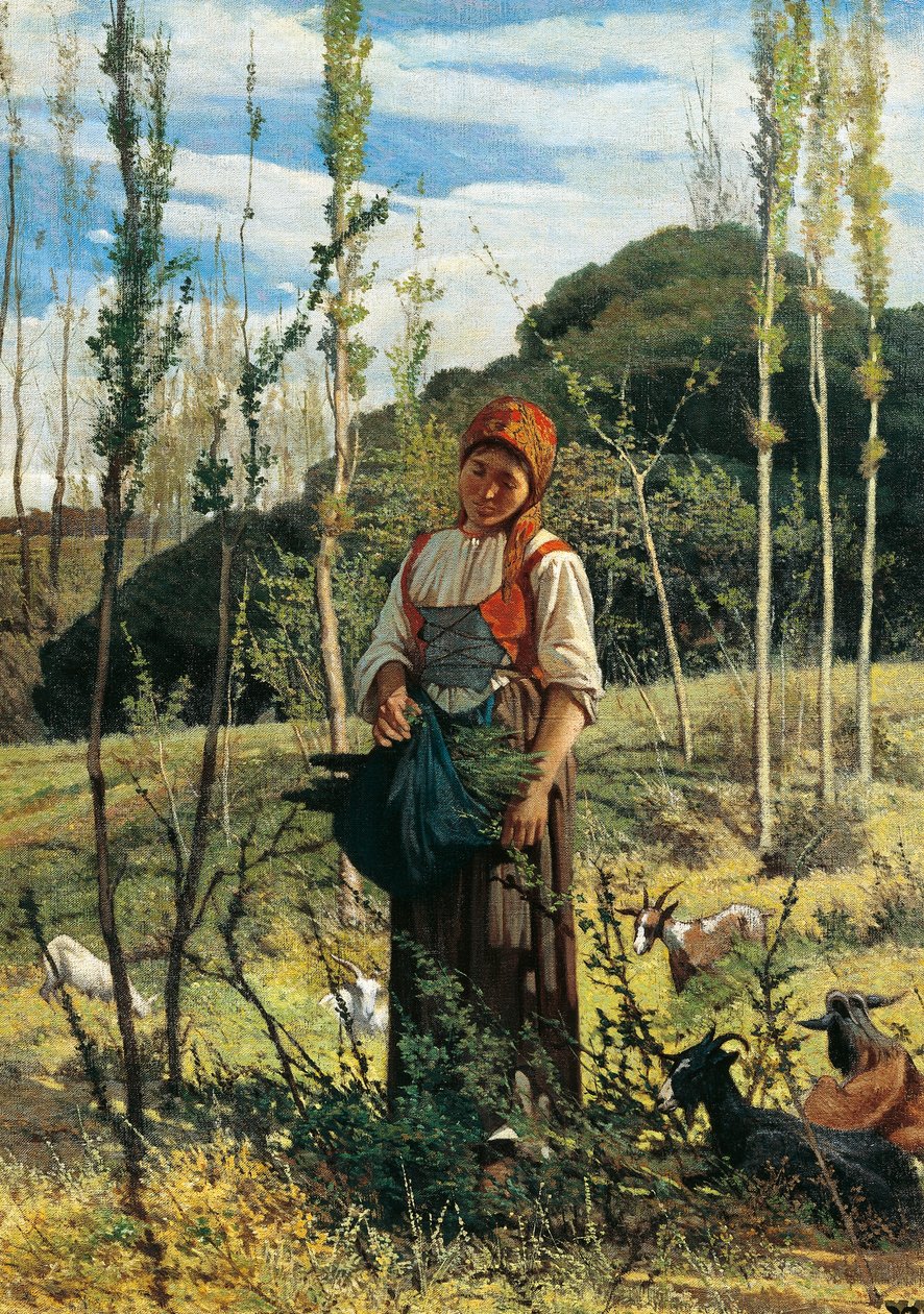 Bonde i trä av Giovanni Fattori