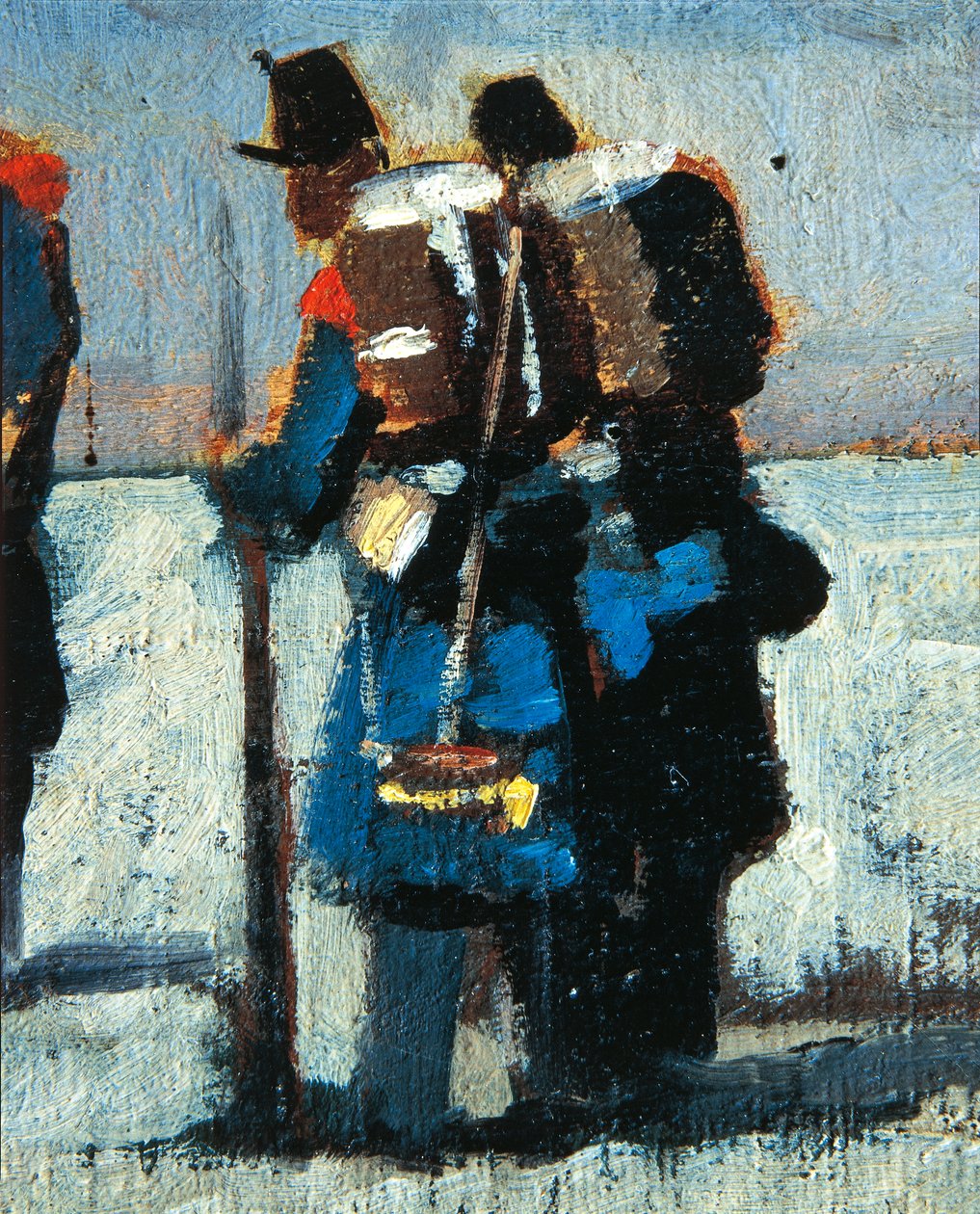 Franska soldater 59 av Giovanni Fattori