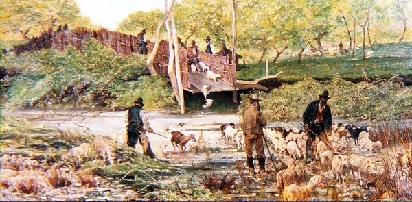 Fårhoppet av Giovanni Fattori