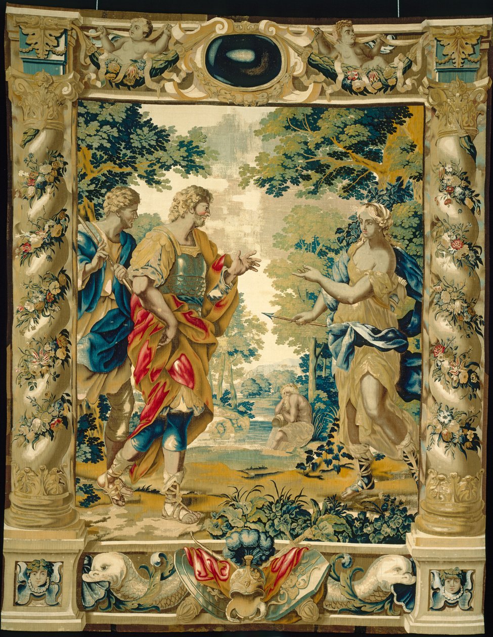 Dido och Aeneas, 1679. av Giovanni Francesco Romanelli
