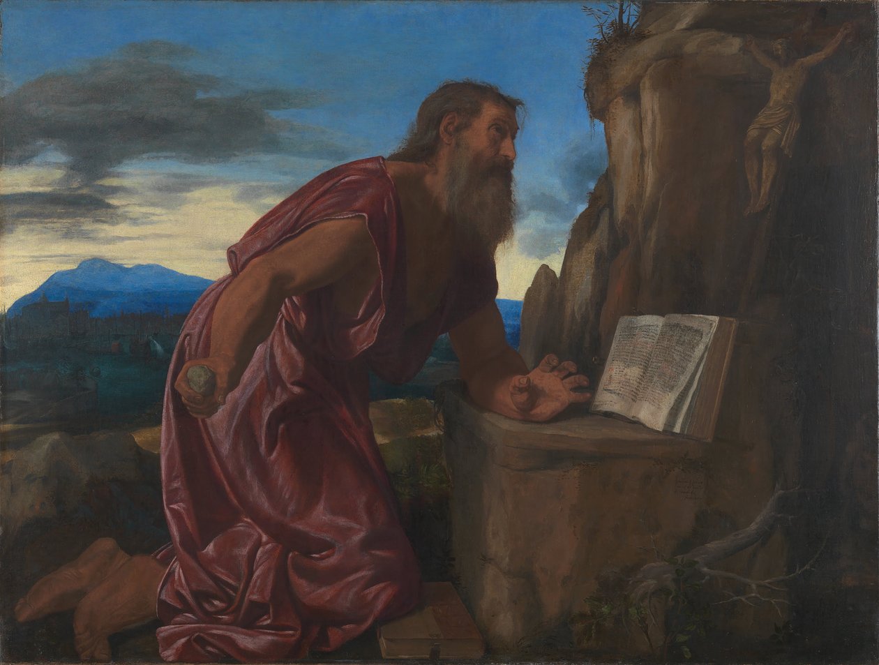 Sankt Jerome av Giovanni Girolamo Savoldo