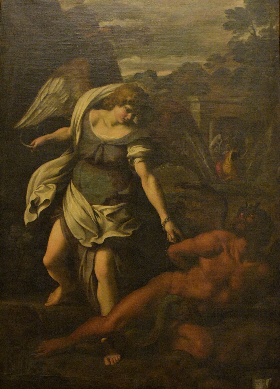 Capodimonte Museum. (4544) av Giovanni Lanfranco