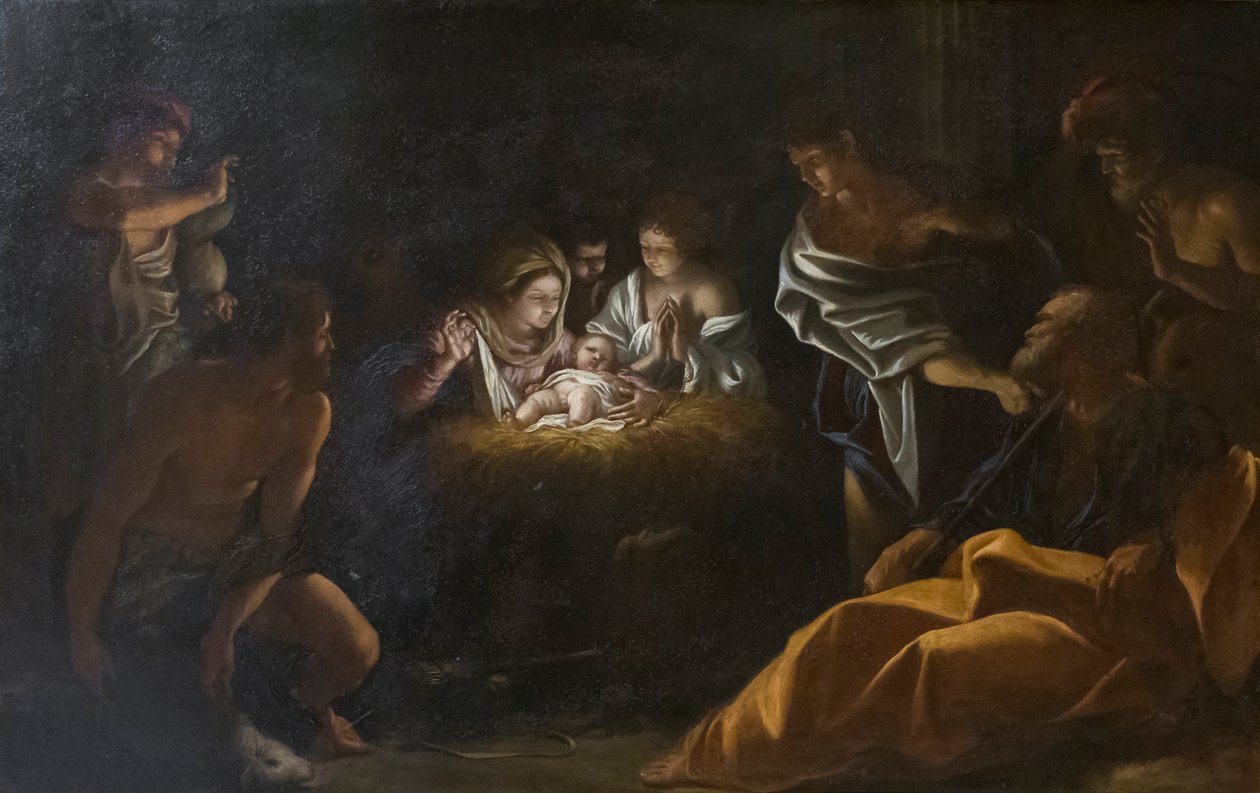 Julkrubba av Giovanni Lanfranco