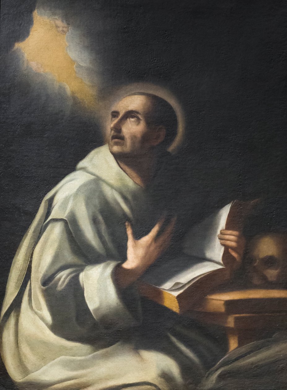 San Bruno (olja på duk) av Giovanni Lanfranco