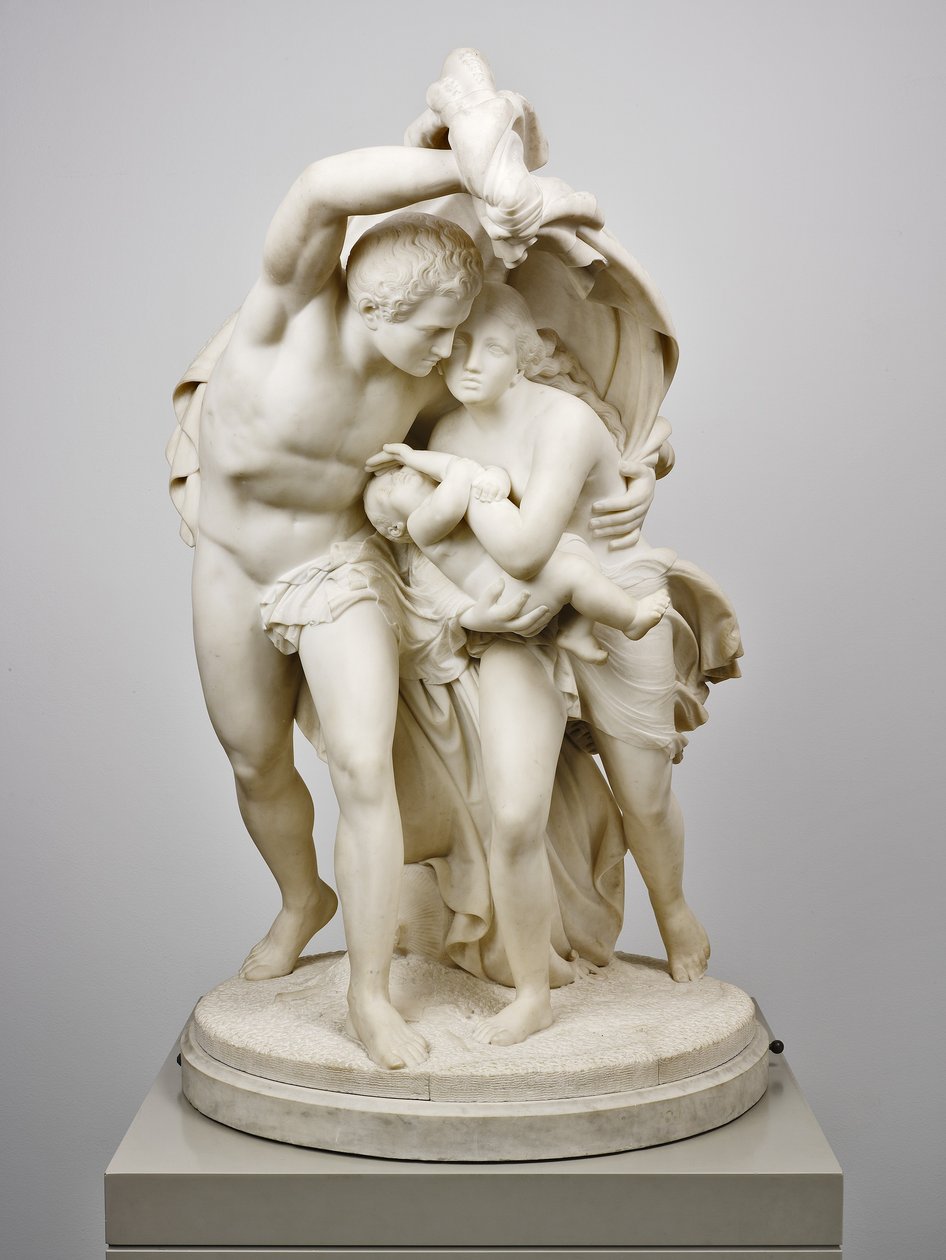 Flyg från Pompeji av Giovanni Maria Benzoni