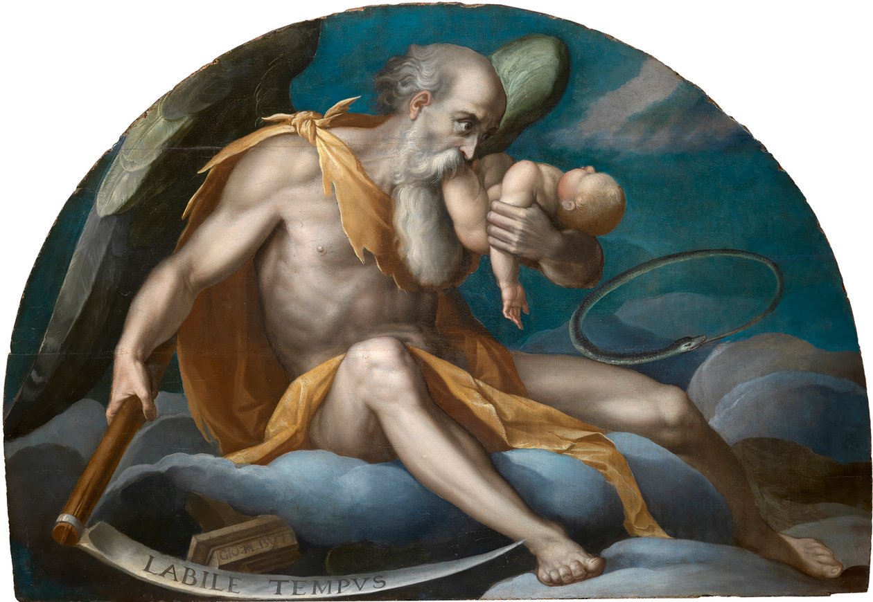 Chronos, 1582-1585. av Giovanni Maria Butteri
