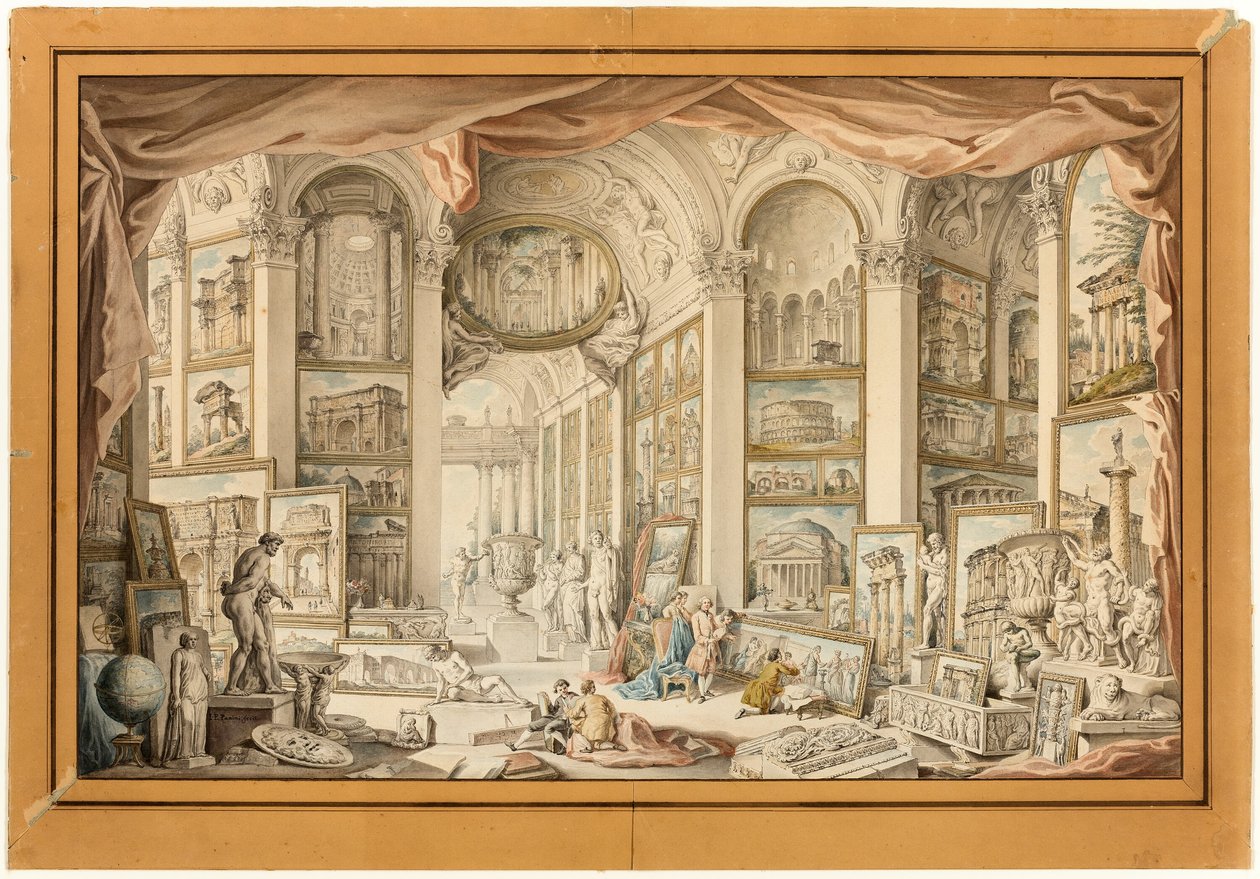 Antika Rom av Giovanni Paolo Panini