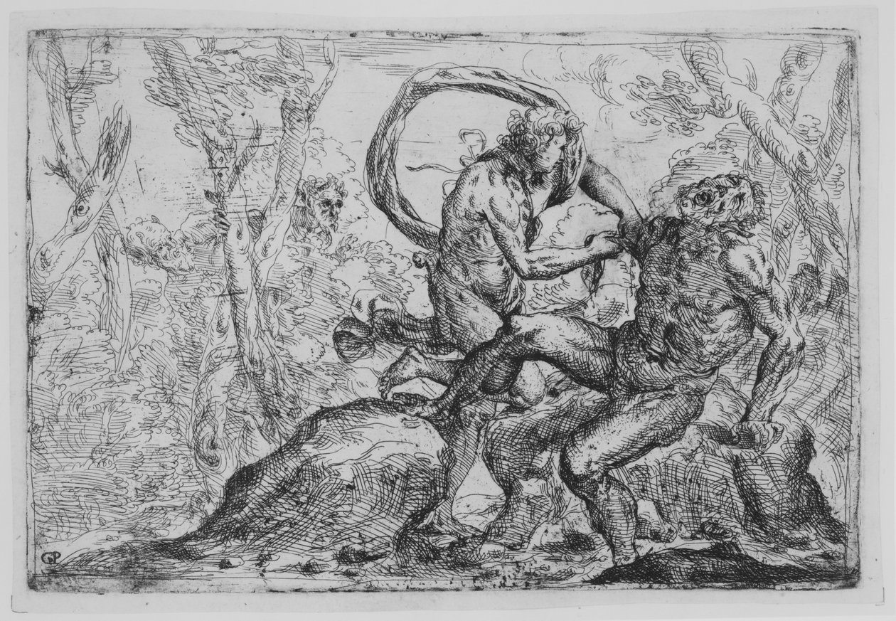 The Flaying of Marsyas, mitten av 1600-talet. av Giovanni Pietro Possenti