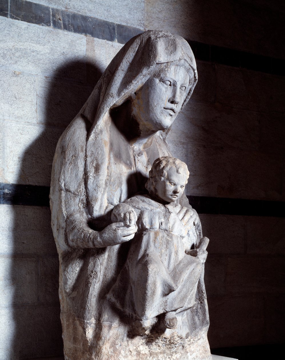 Jungfru med barn (marmorskulptur av Giovanni Pisano