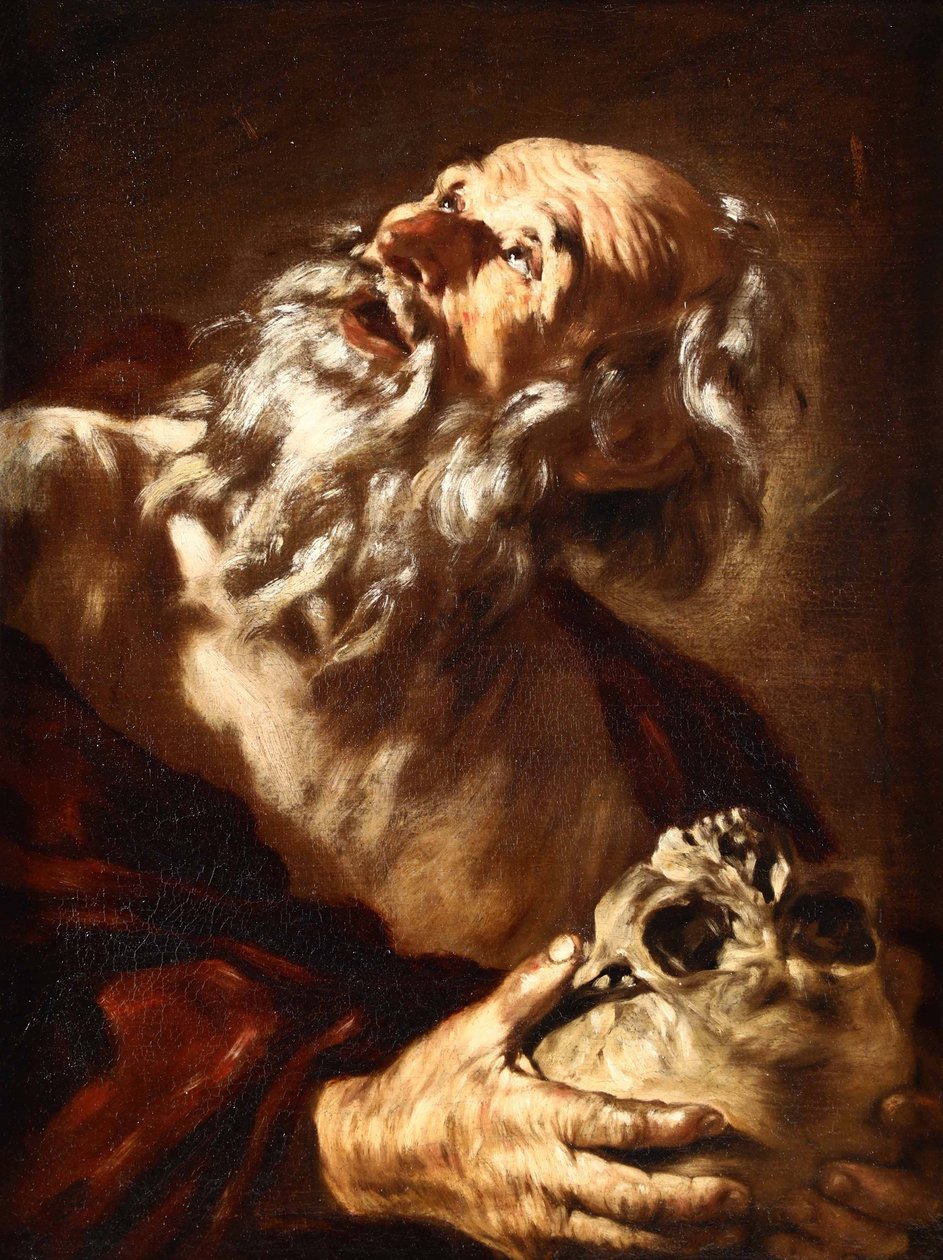 Sankt Jerome av Giovanni Serodine