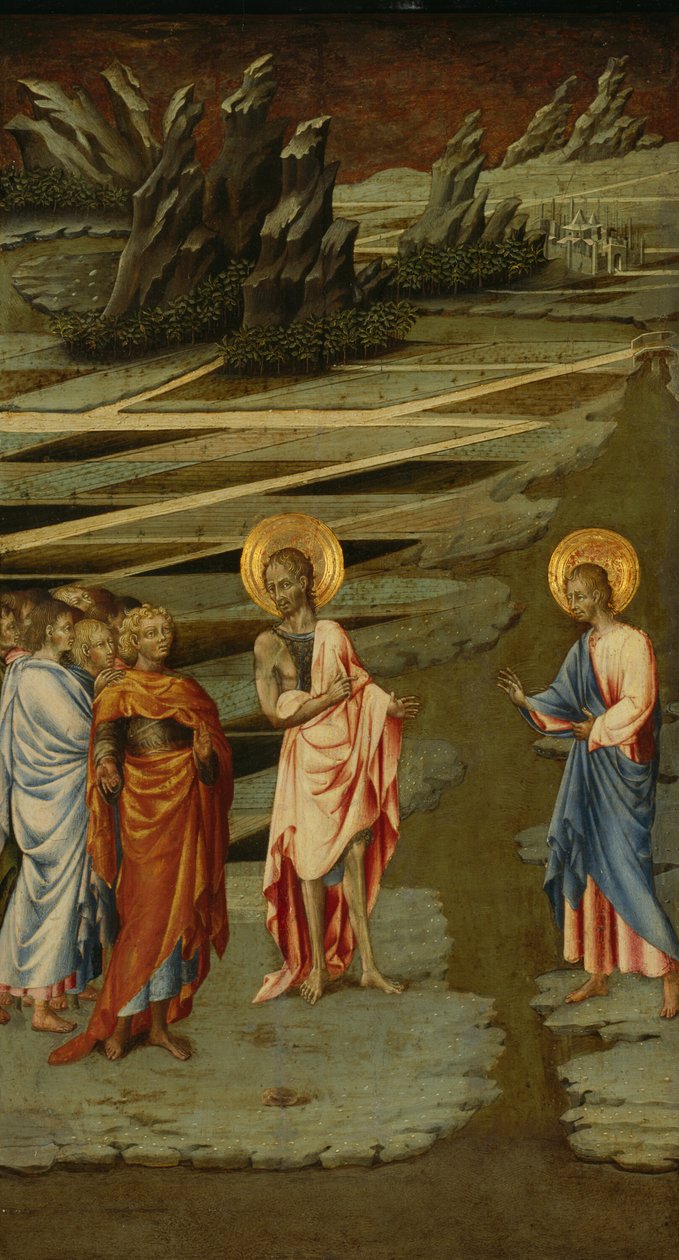 Ecce Agnus Dei av Giovanni di Paolo