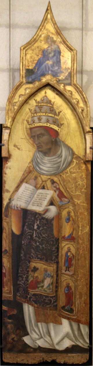 Franska: saint Clément av Giovanni di Paolo