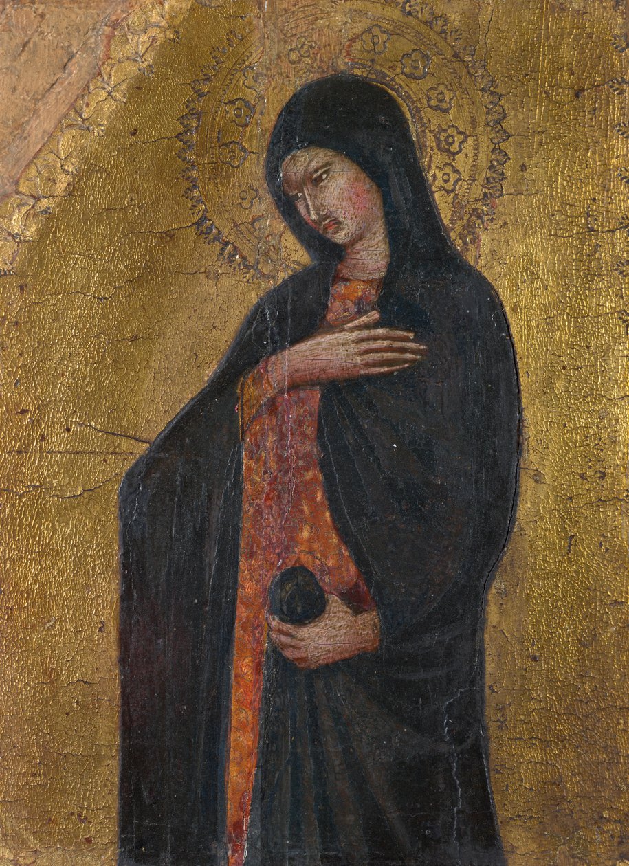 Jungfrun förkunnar av Giovanni di Paolo