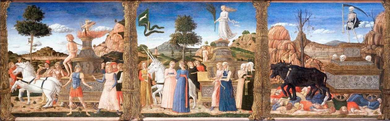 Petrarchas triumfer av Girolamo da Cremona