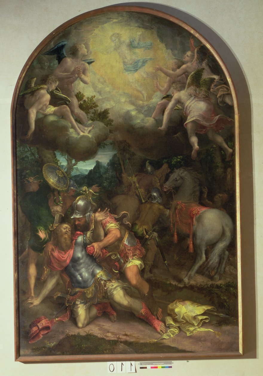St. Pauls omvändelse av Girolamo Mazzola Bedoli