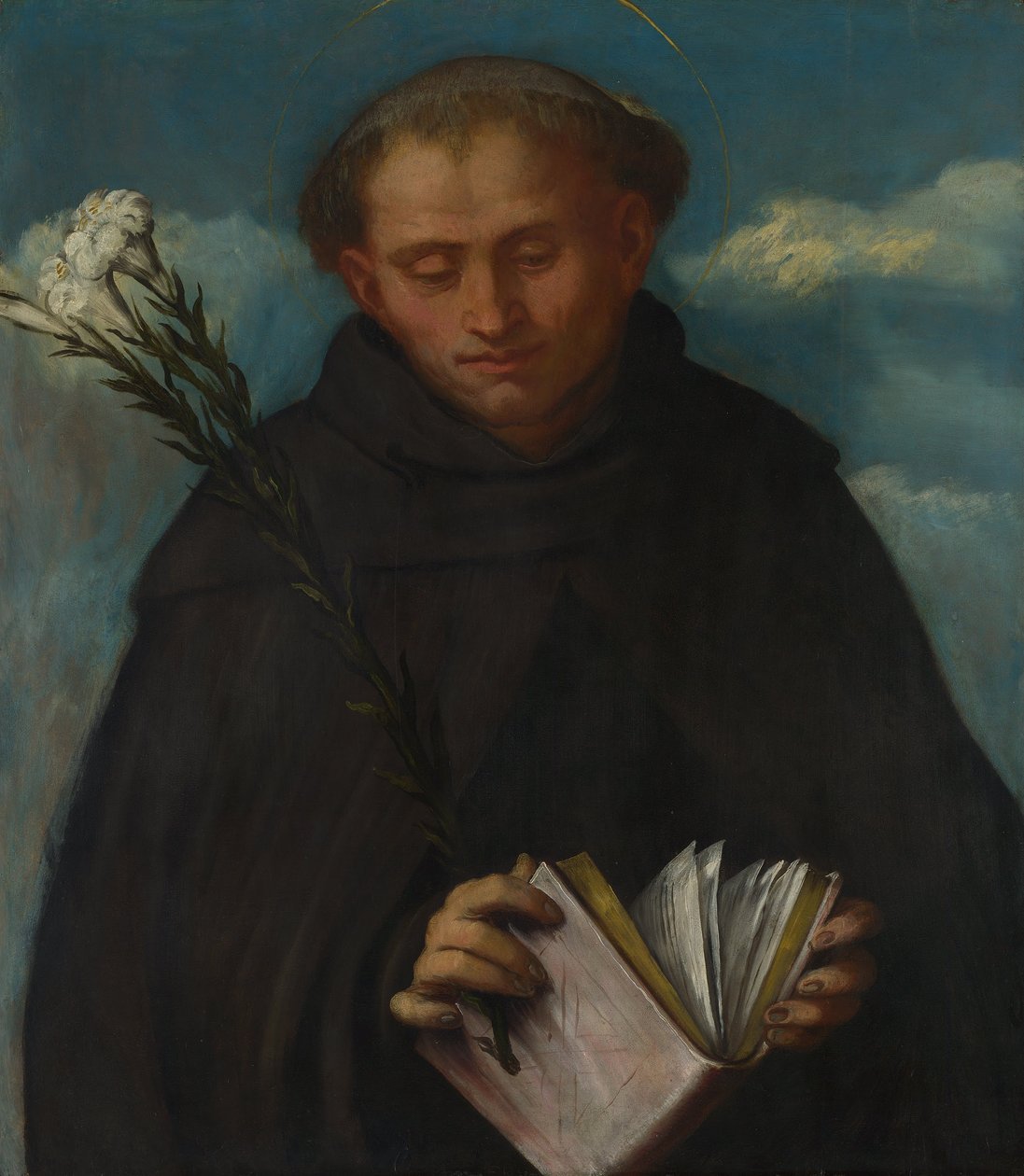 Sankt Filippo Benizzi av Girolamo Romanino