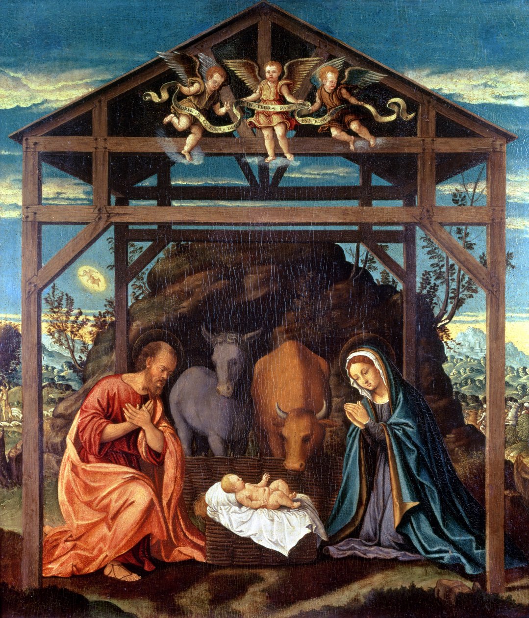 Nativity av Girolamo del Pacchia