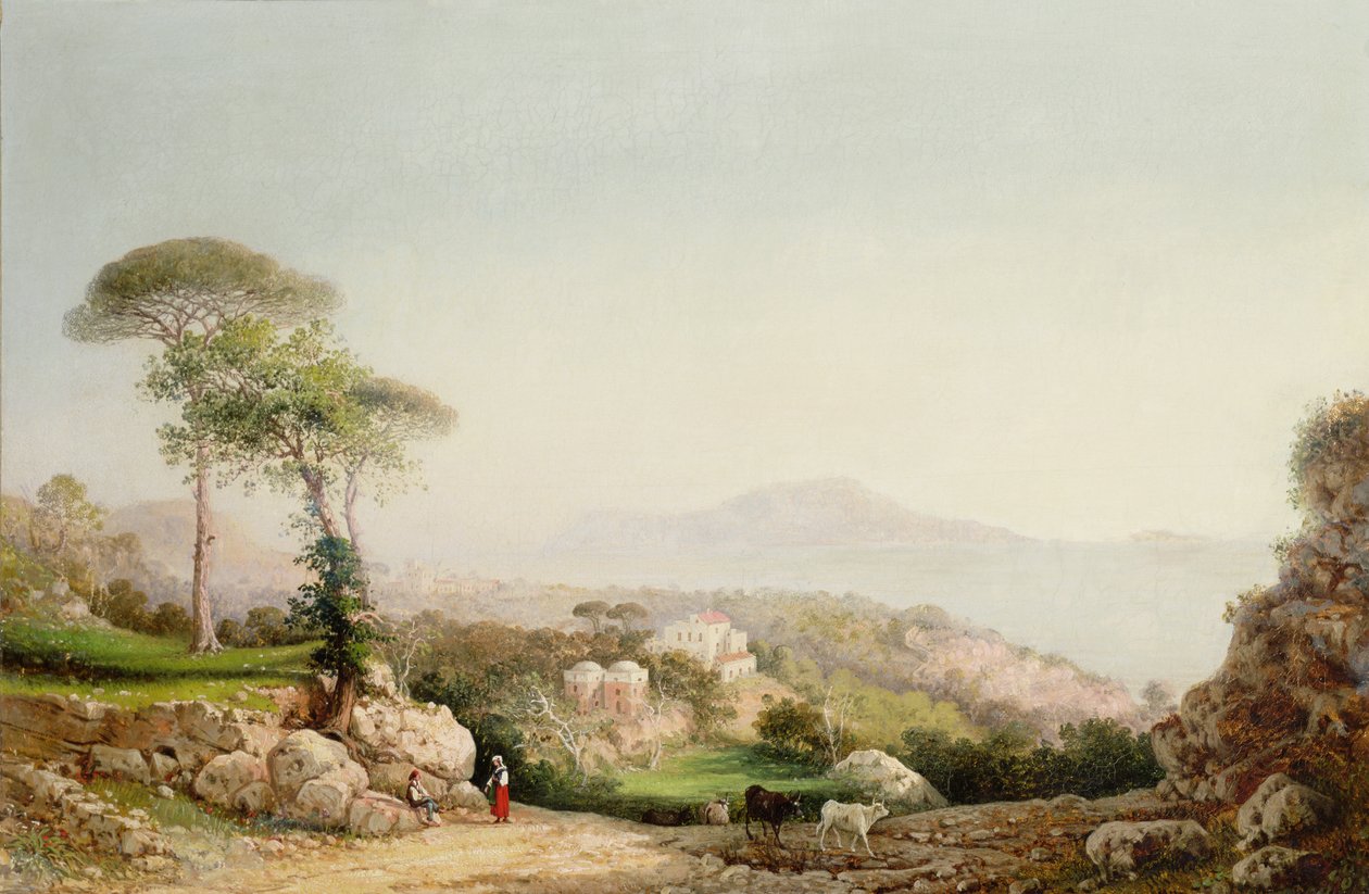 Capri från Massa Lubrense av Girolamo Gianni