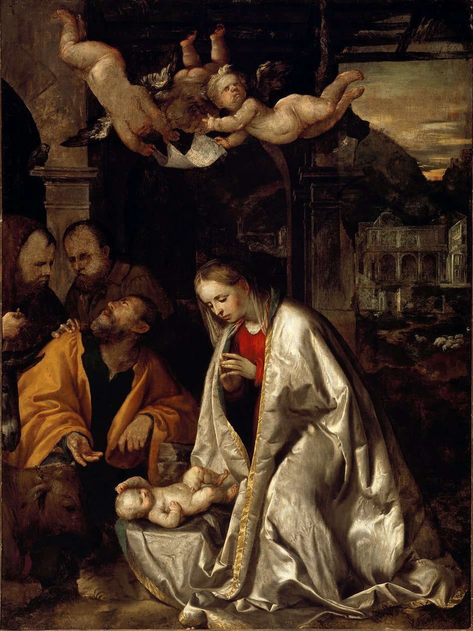 Nativity av Girolamo Romanino