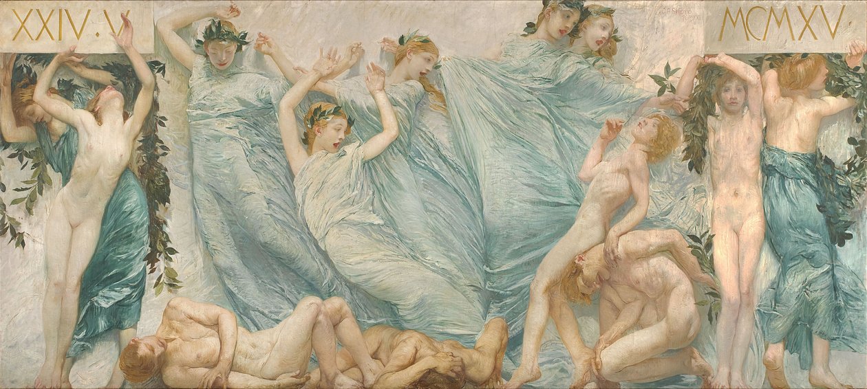 Engelska: Awakening av Giulio Aristide Sartorio
