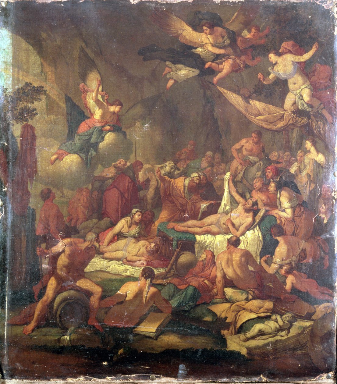 Hypnos kungarike av Giulio Carpioni