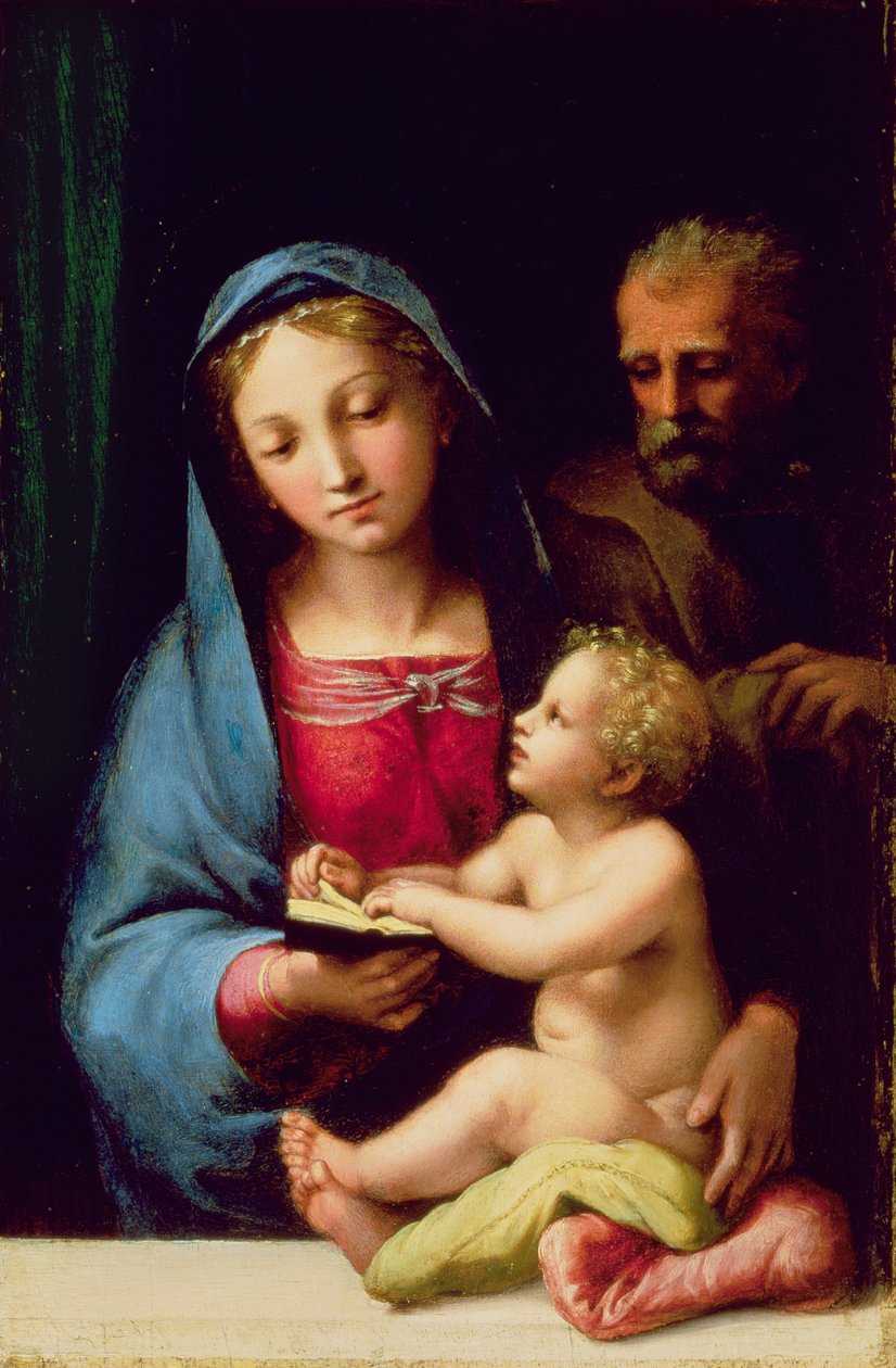helig familj av Giulio Romano