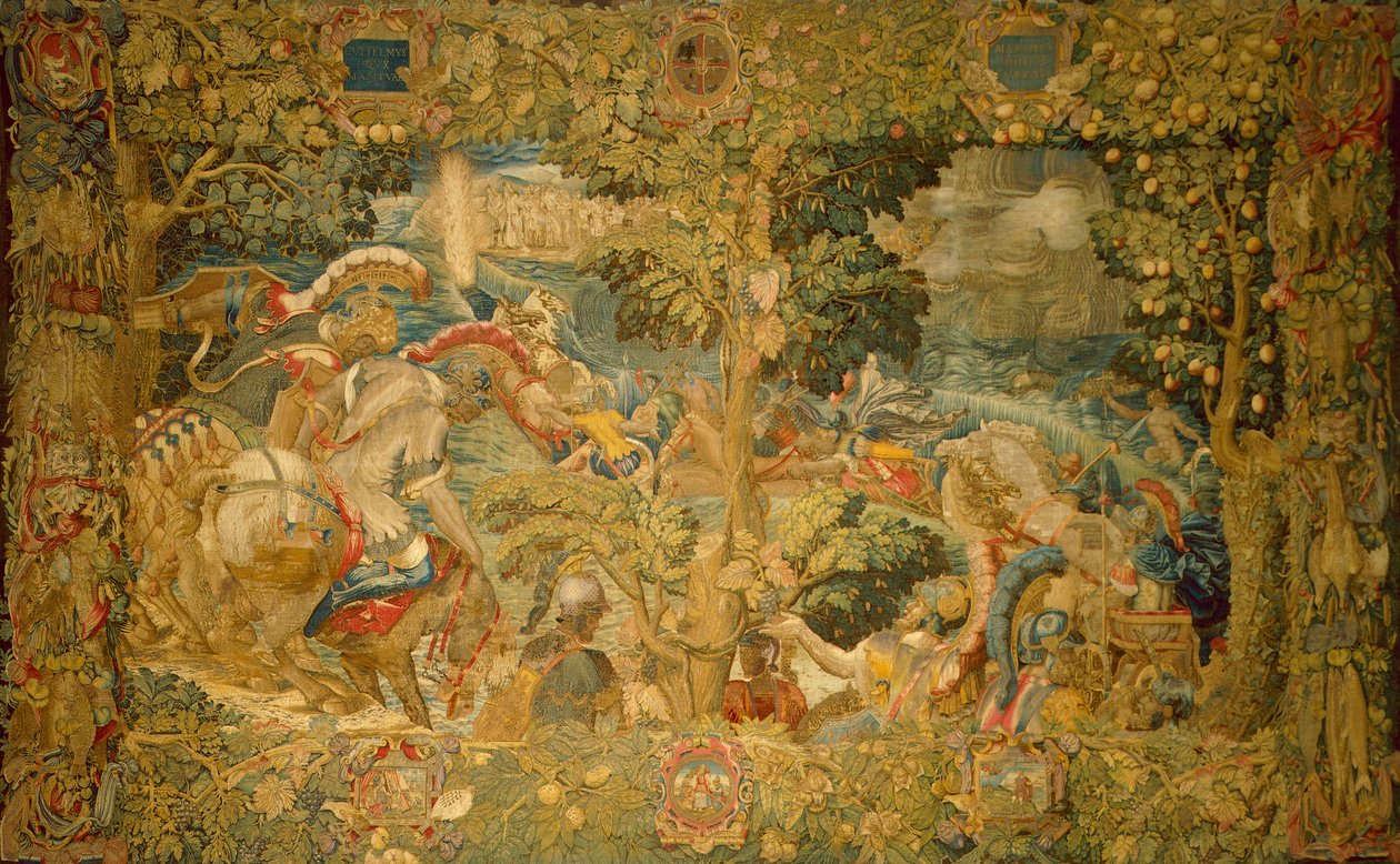 Korsningen av Röda havet av Giulio Romano