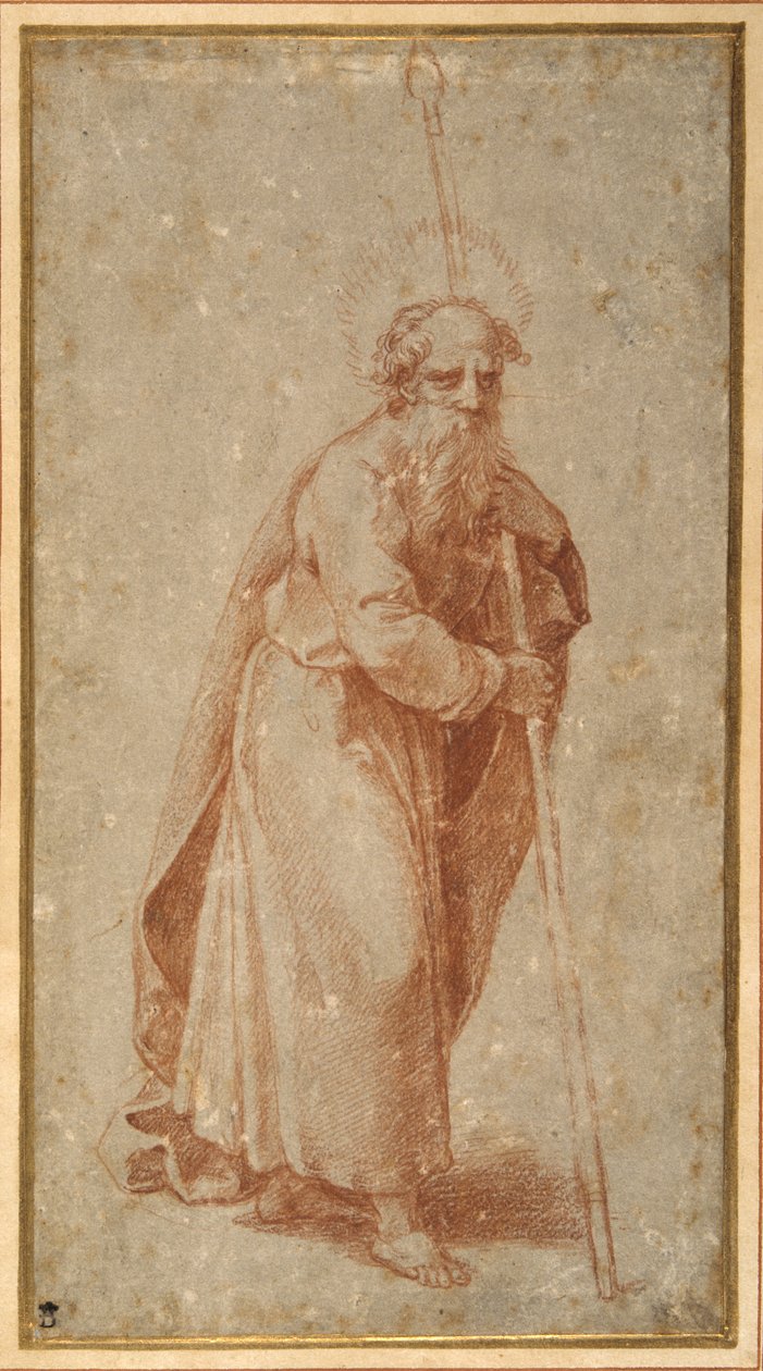 De tolv apostlarna: St. Matthias av Giulio Romano