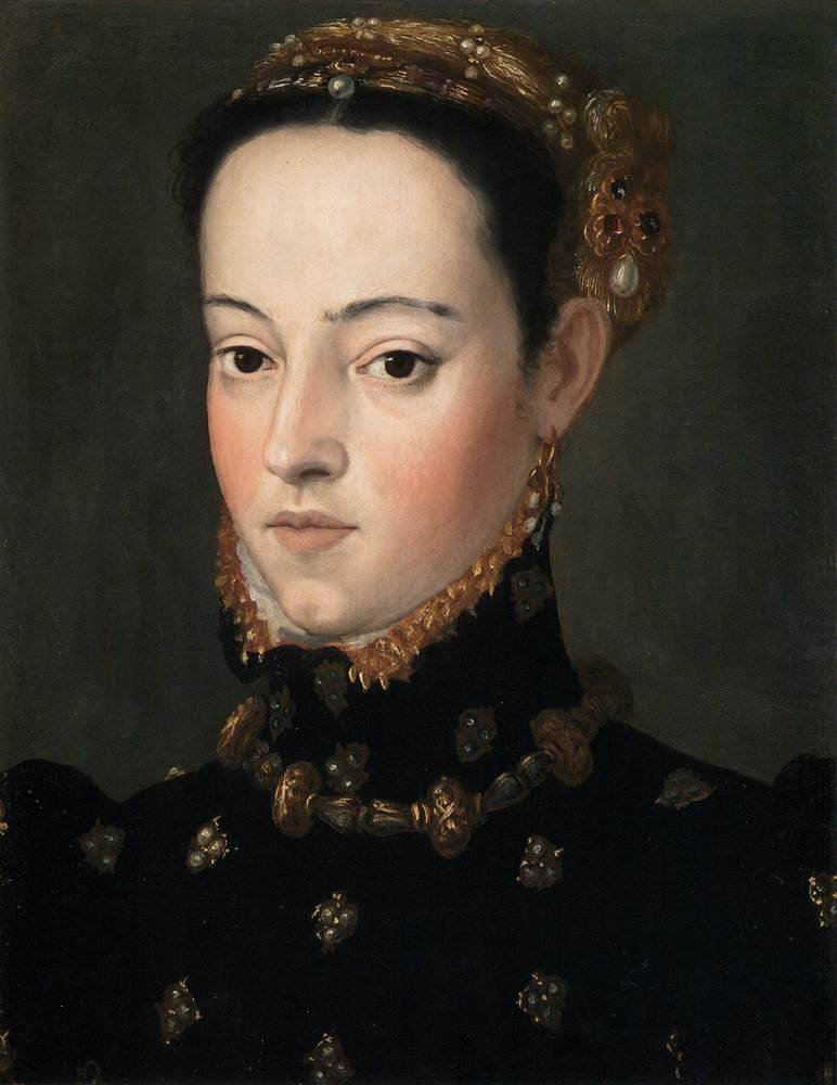 Bust of a Daughter of Ferdinand I av Giuseppe Arcimboldo