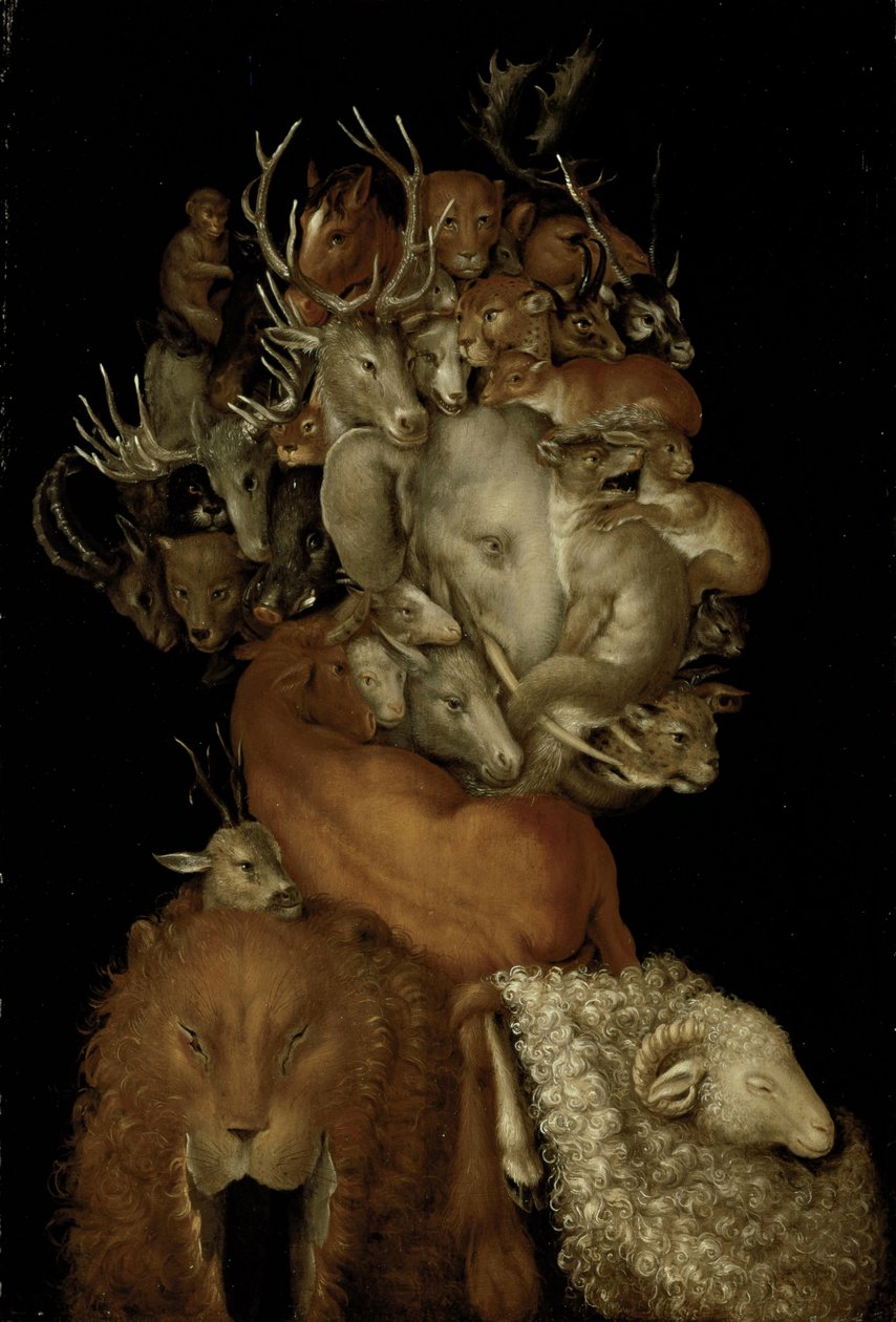 Jord, ca 1570 av Giuseppe Arcimboldo