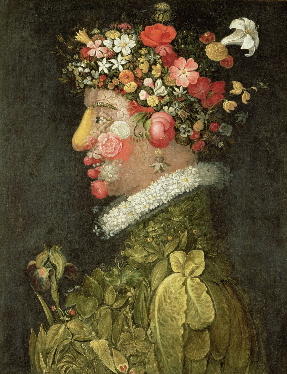 Våren, av Giuseppe Arcimboldo