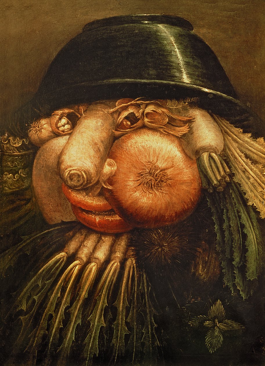 Köksträdgårdsmästaren, ca 1590 av Giuseppe Arcimboldo