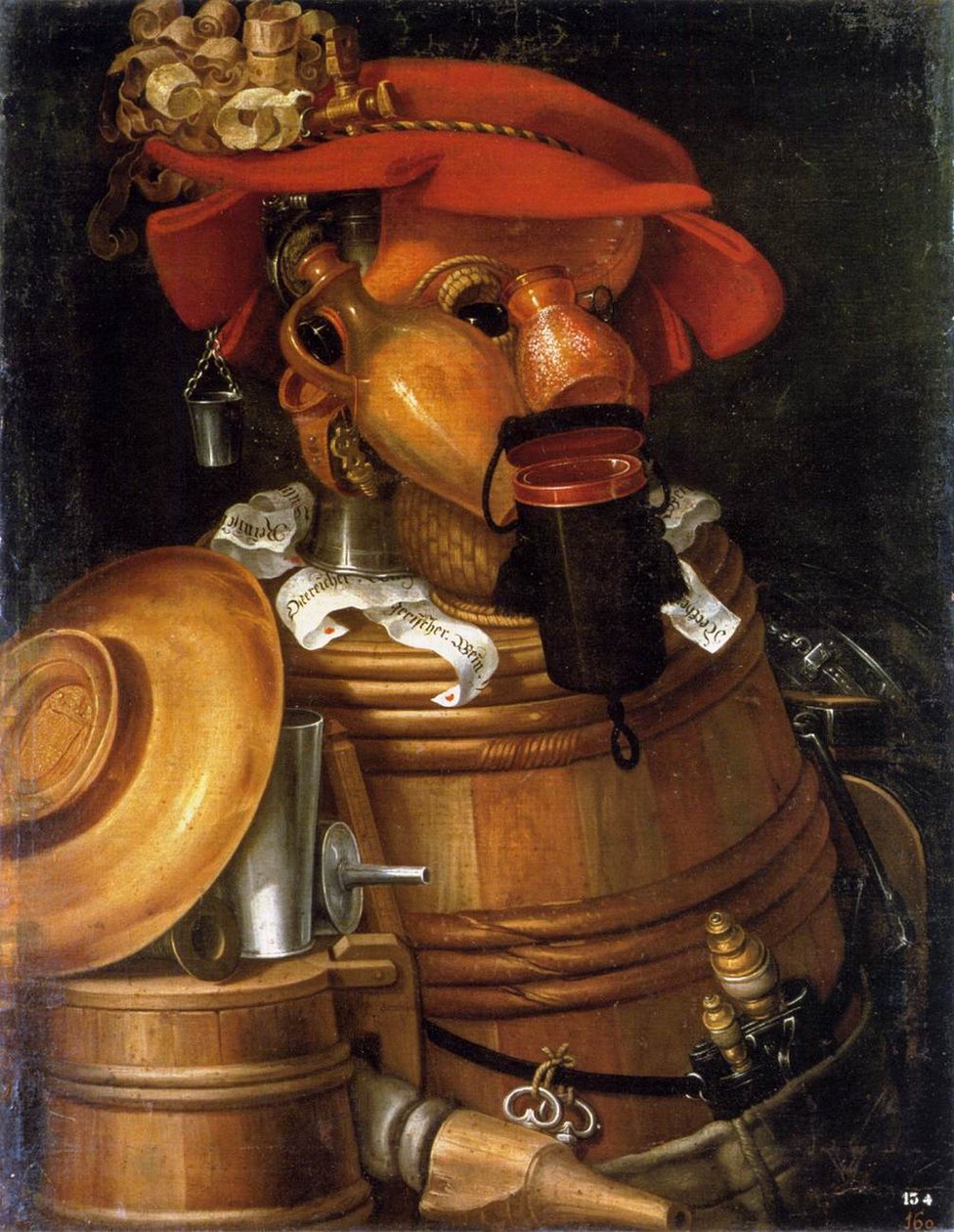 The Waiter av Giuseppe Arcimboldo