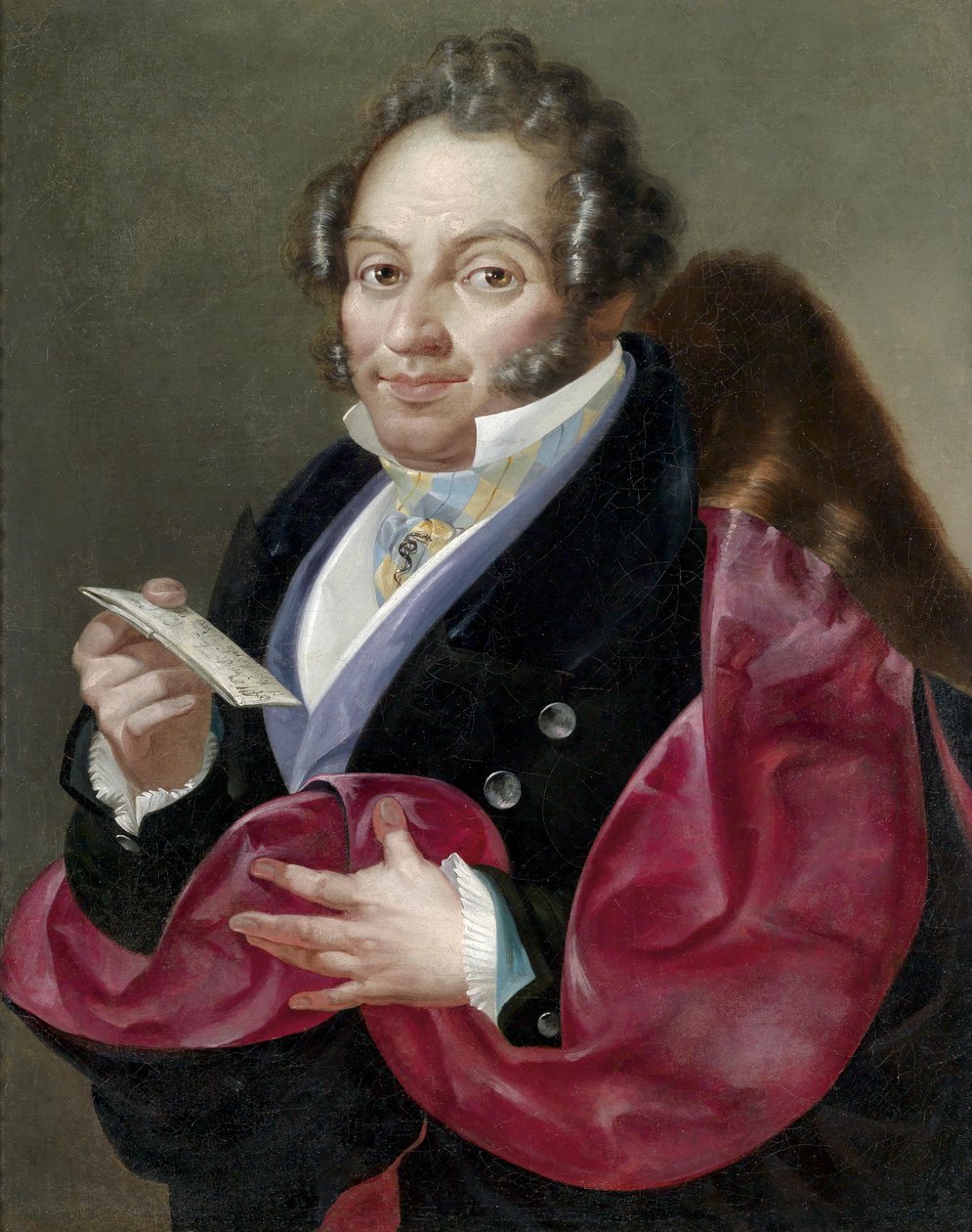 Porträtt av en gentleman av Giuseppe Bernardino Bison