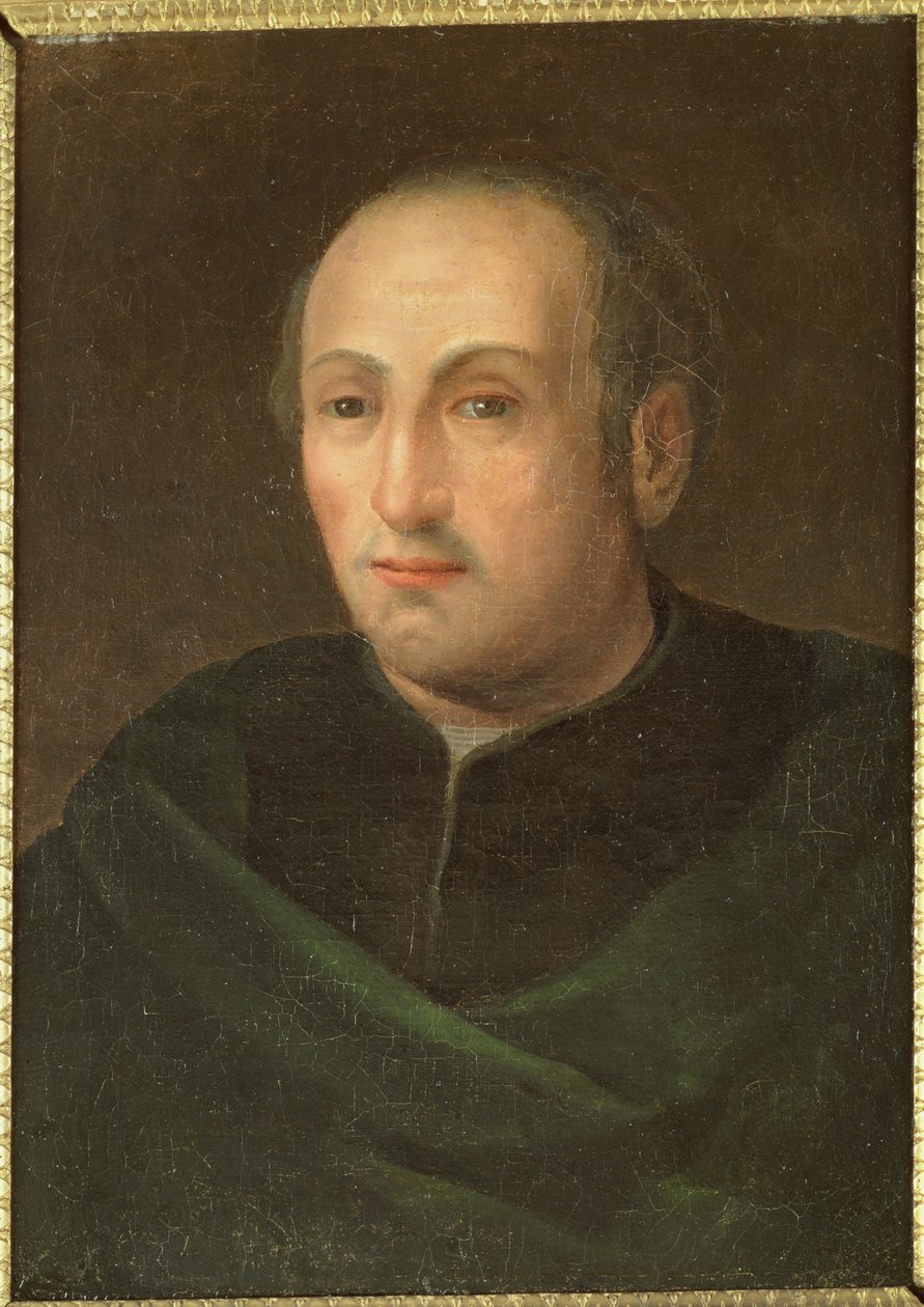 Christopher Columbus (ca 1451-1506), efter en målning i Uffizierna, 1788 av Giuseppe Calendi