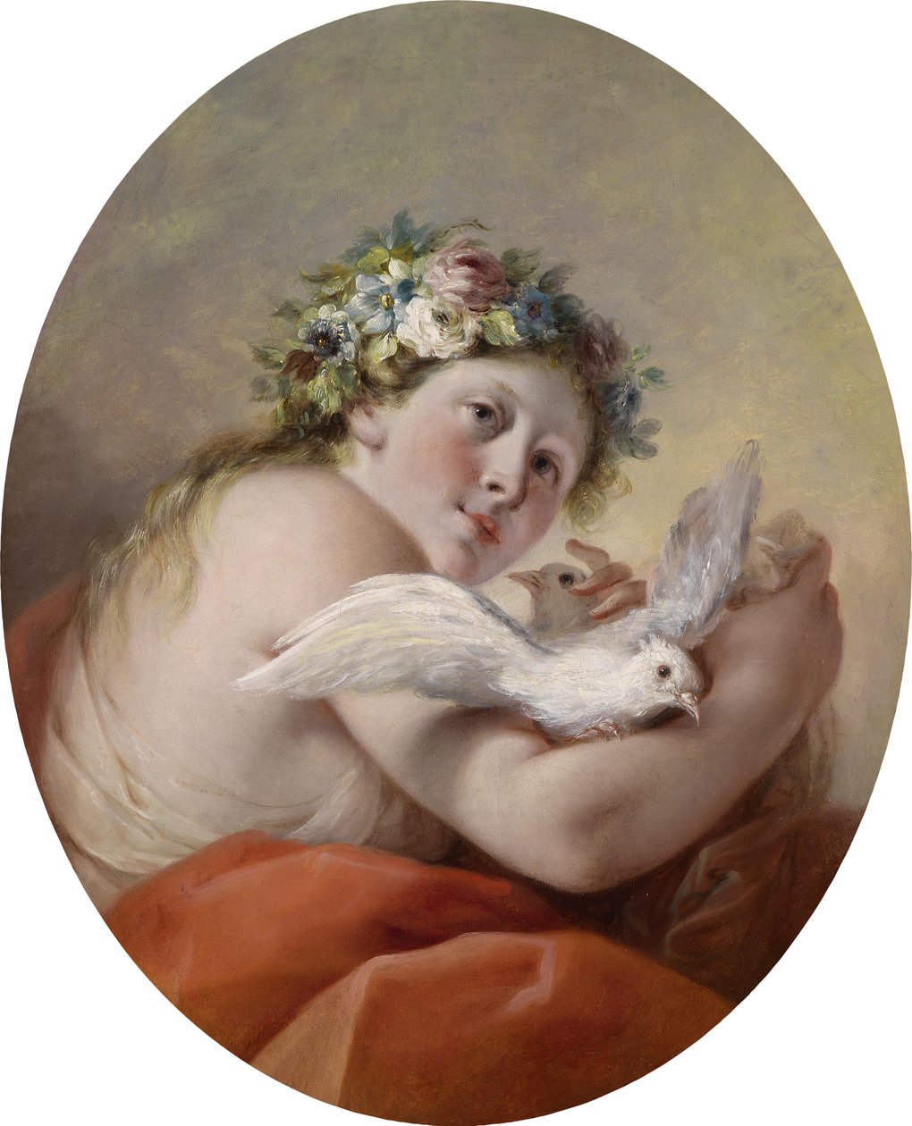 Allegorie des Sommers av Giuseppe Nogari