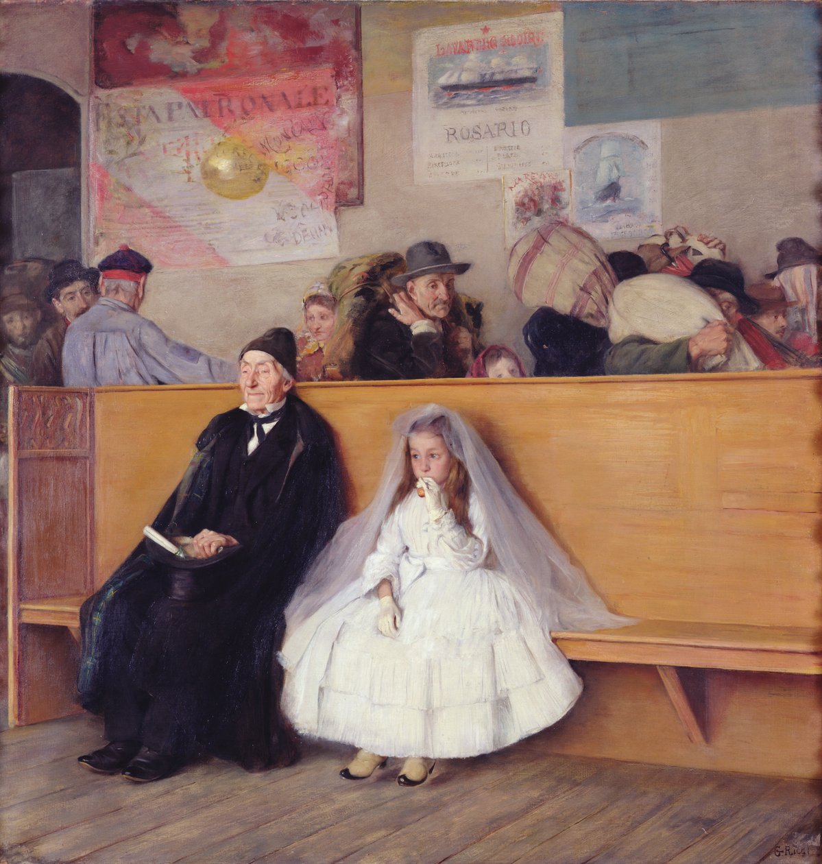 På stationen av Giuseppe Ricci