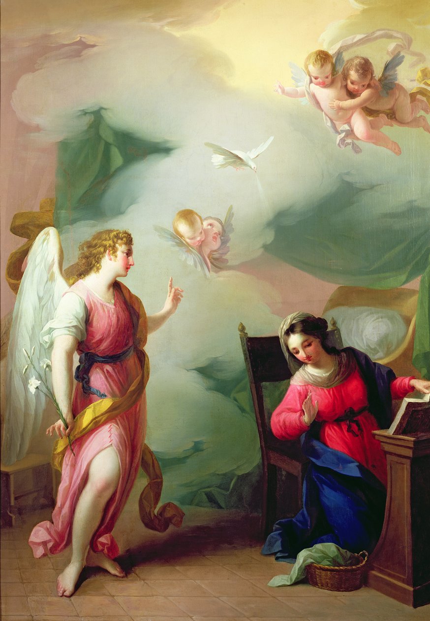 Bebådelsen av Giuseppe Velasco or Velasquez