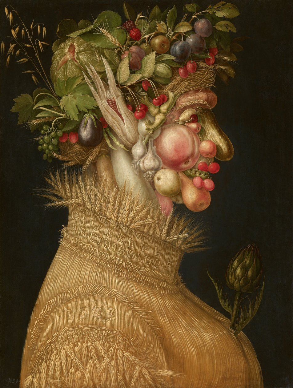 Summer av Giuseppe Arcimboldo