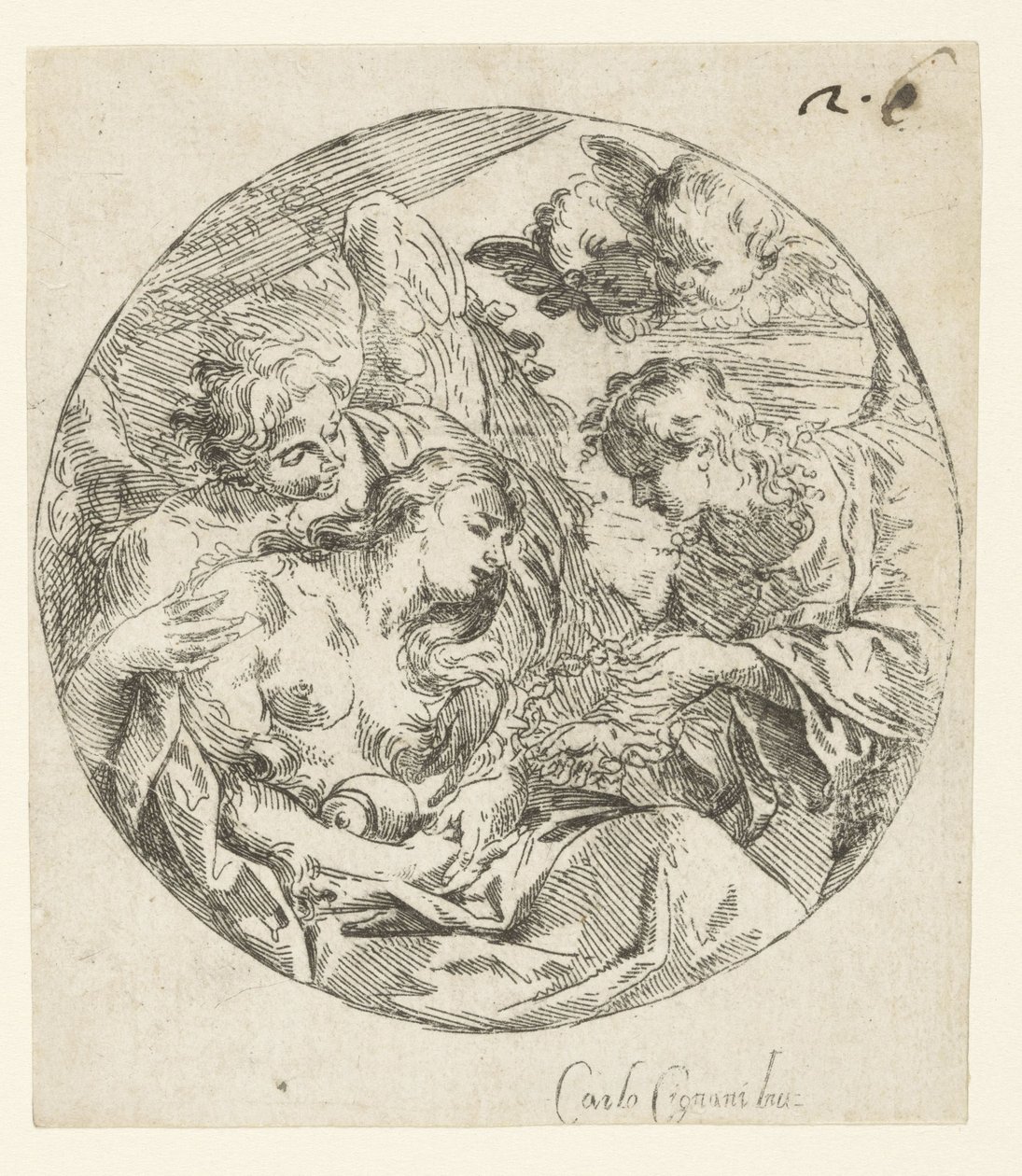 Maria Magdalenas död av Giuseppe Antonio Caccioli