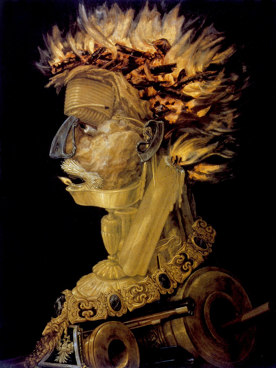 Brand, 1566 av Giuseppe Arcimboldi