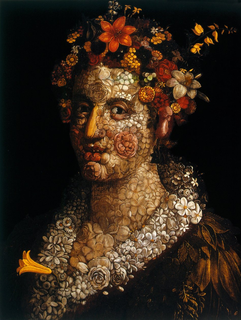 Flora, c1591 av Giuseppe Arcimboldi