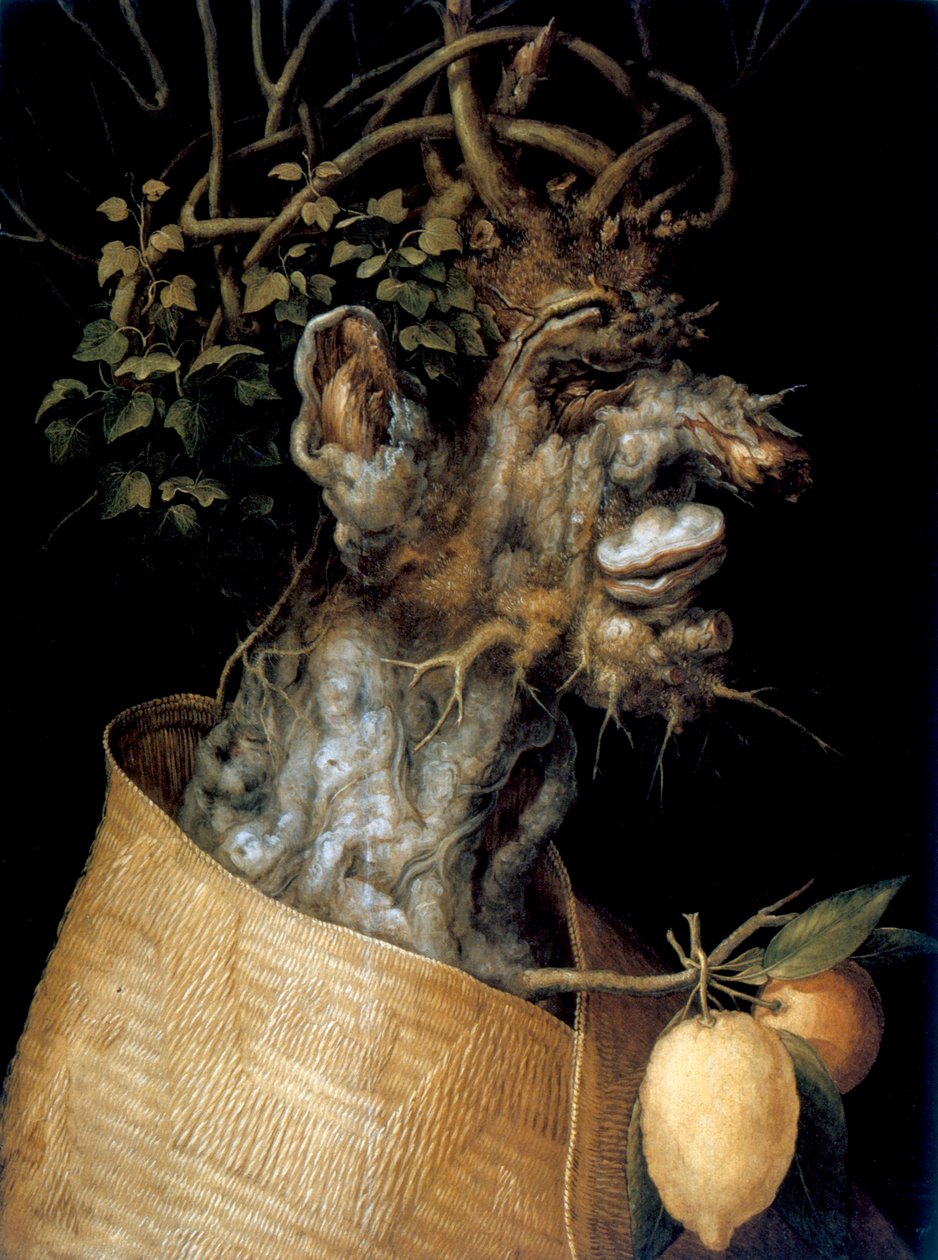 Vinter, 1563 av Giuseppe Arcimboldi